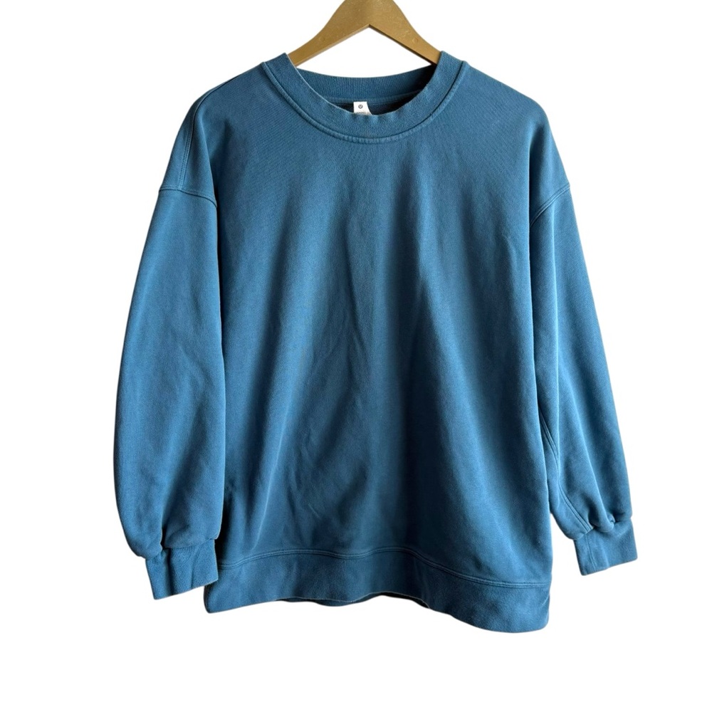 Lululemon Size 6 Perfectly Oversized Crew Neck Sweatshirt Travel Gym Loungewear